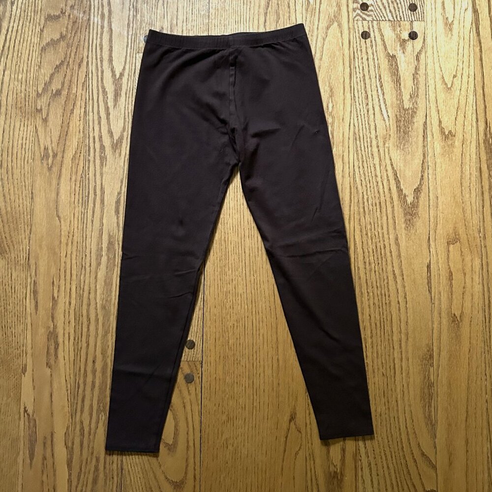 J.Crew Cotton Leggings--Brown, Size L